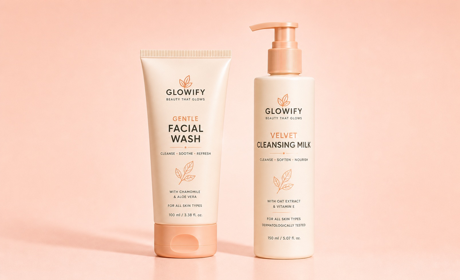 Glowify cleanser collection